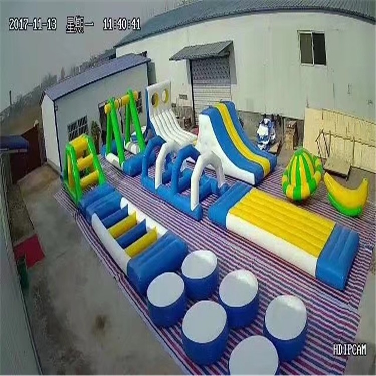 武陵移动水上乐园安装